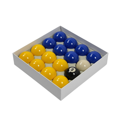 Blues and yellows pool ball - 2",