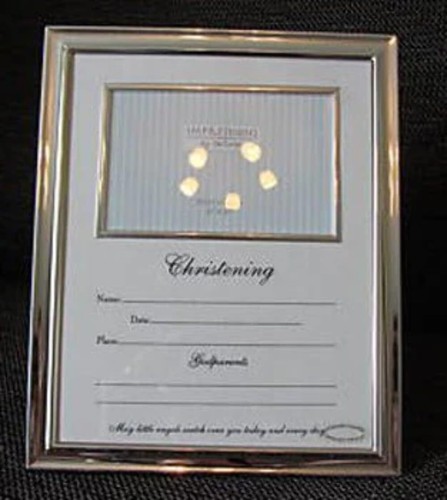 Silver photo frame - photo,