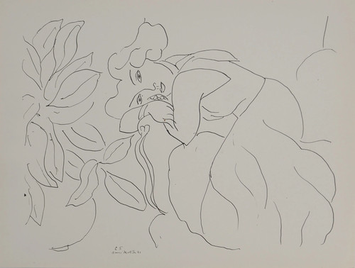 Henri matisse woman with a - henri,