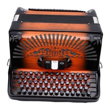 Accordion 69 Keys 96 Bass Buttons Chromatic Scale Bayan Instrument F B E Tuning