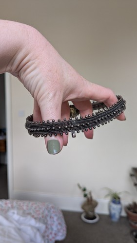 Vintage indian silver mesh - vintage,