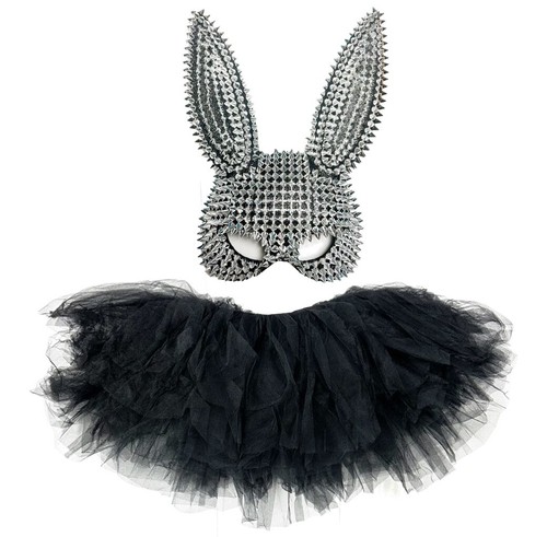 Sexy bunny mask tutu - mask, skirt