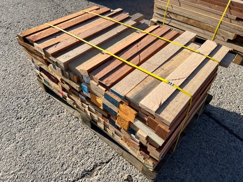 Pallet hardwood timber - timber, offcuts
