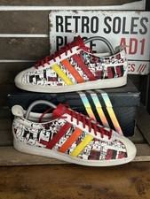 Adidas Originals ® Gazelle Vintage Tokyo Multi coloured Leather UK Size 8 2006
