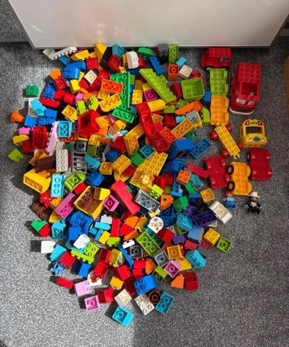 Lego duplo building blocks - building,