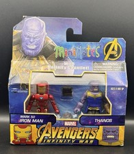 Diamond Select MiniMates Marvel Avengers Iron Man Thanos Infinity War