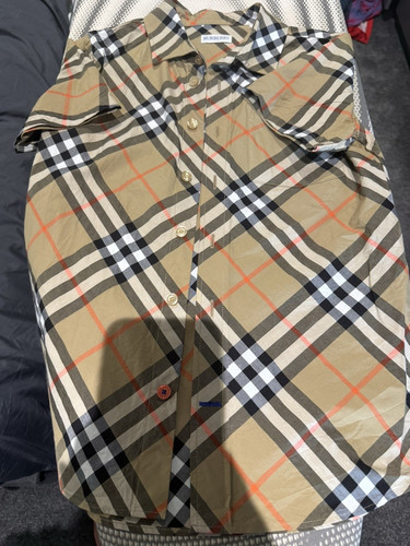 Burberry boys beige check - boys,