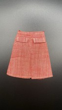 Sindy Summer Walks skirt 1966 pink linen A-line Pedigree 12S66 fit 12" doll