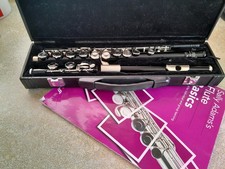 Slade Flute And Case Black Ideal For Student