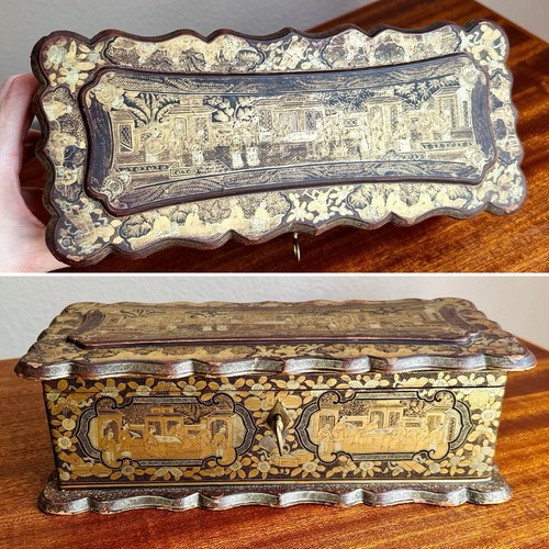 Antique chinese export gilt - chinese,