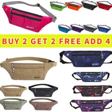 Men Women Waist Bum Bag Fanny