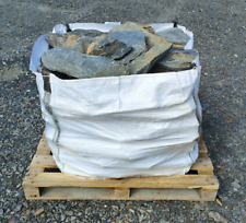 Rockery Stone - VALUE MIX . Huge mixed bag of Welsh Slate garden & pond rocks.