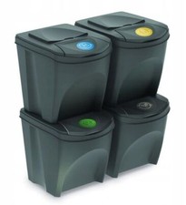 Sorting Waste Bin Recycling