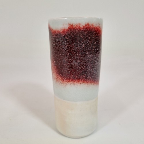 Studio pottery porcelain vase - studio,