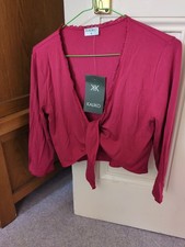 Kaliko Fuschia Pink Bolero Tie