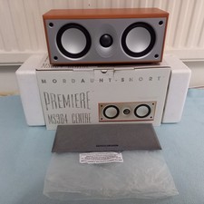 BOXED cherry 80W MORDAUNT SHORT MS304 speaker CENTRE surround CENTER