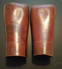 Military Leather Gaiters