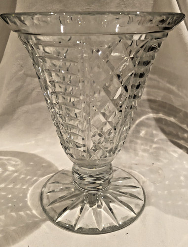 Large heavy crystal cut - large,