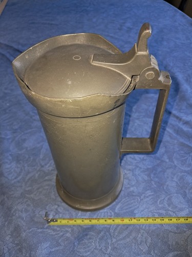 Antique french pewter - pewter, litre