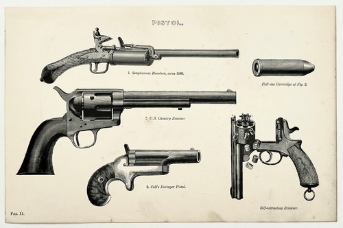 Pistols revolver guns - pistols,