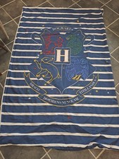 Harry Potter Hogwarts Children's Single Size Duvet Cover Good Condition