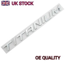TITANIUM Car Letter Trunk Boot