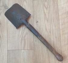 WW2 BEF 1939-Issue 'Linneman' Entrenching Tool Recovered From Normandy in France