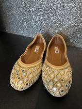 Punjabi Shoes Jutti Khusa Gold