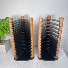 Y2K CD Rack Tower Wood /