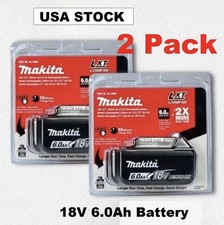 Genuine 2pack Makita BL1860B-2