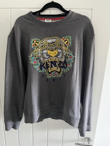Kenzo men grey sweater - kenzo, xl