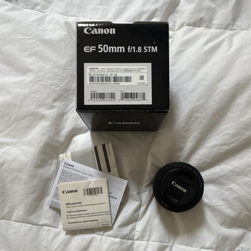 Canon 50mm 8 stm - canon,