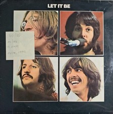 The Beatles Let It Be Vinyl