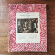 Optimago Wooden Jigsaw - A Fantastic Cave Landscape With Odysseus And Calypso