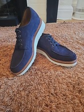 Grenson Suede Shoes White