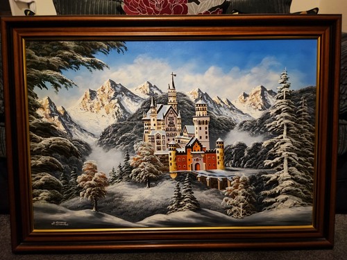 Artur franke original oil - franke,