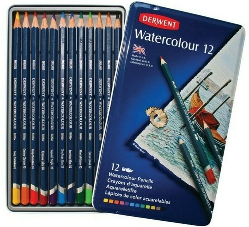 Derwent watercolour pencils - watercolour,