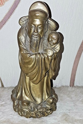 Vintage old chinese brass - chinese,