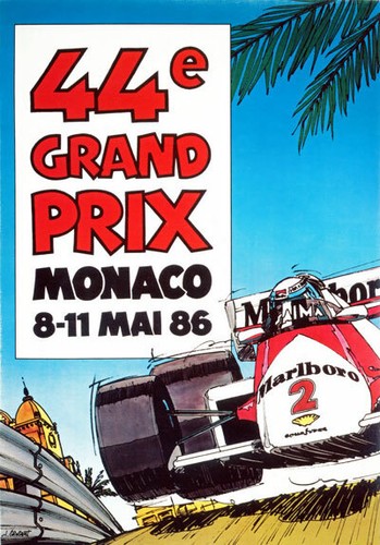 Av47 vintage 1986 monaco grand - vintage,