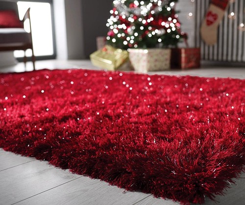 Large shaggy rug fluffy - large,