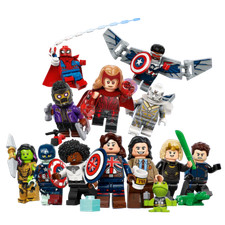 Lego Minifigures Marvel Studios Wandavision 71031 Loki What if Falcon Retired
