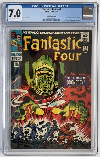 Fantastic four cgc 7 - four, 7.0