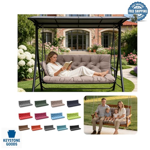 Outdoor porch swing cushions - outdoor,