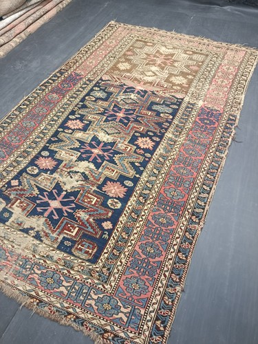 Blue vintage shirvan - vintage,