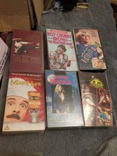 Set of Six Mixed Videos VHS