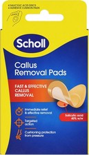 Scholl Callus Remover Pads for Feet - Targeted Action with 4 Salicylic Acid...
