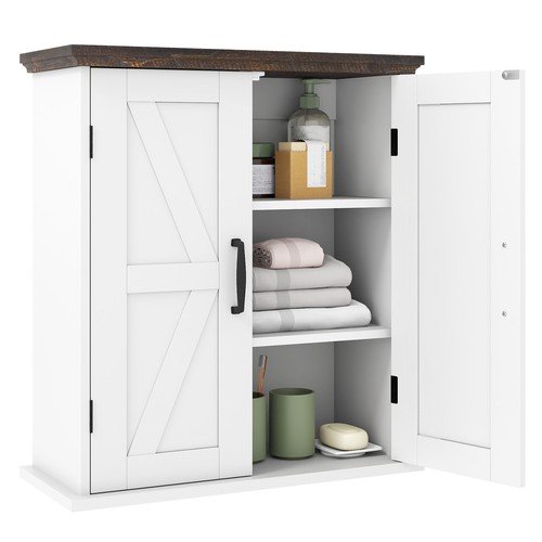 Costway bathroom wall cabinet - bathroom,