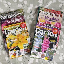 7x Gardening Magazines Bundle