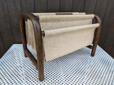 60s Magazine Rack Vintage