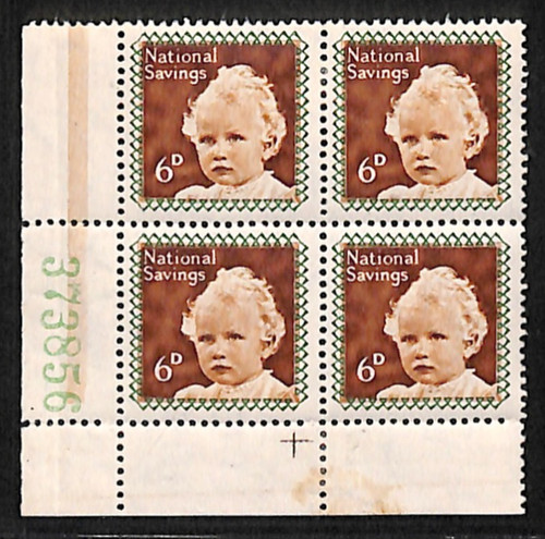 National savings stamp 6d - gb,